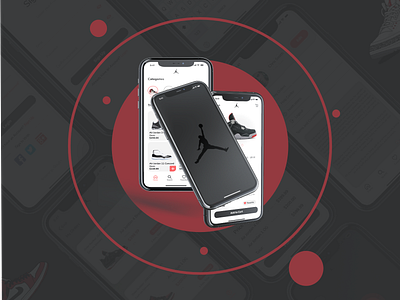 Air Jordan App Design Concept air jordans app jordan mobile app mobile design sneakerhead ui