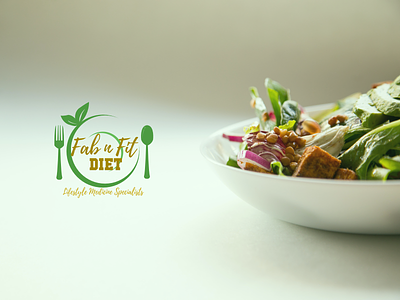 Fab n Fit Diet branding diet fab fit fit and fab graphic design illustration logo meal plans nutrition
