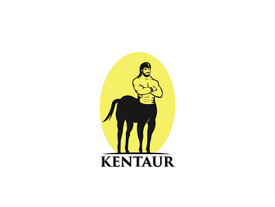 Centaur brand identity centaur greek illustrasi logo