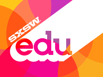 sxsw edu logo redesign outtake edu education fbadesign orange sxsw