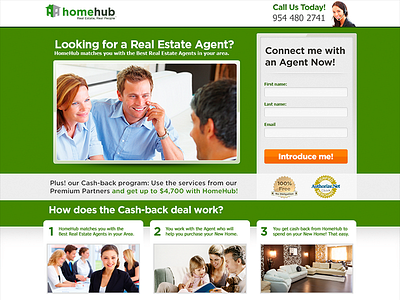 Homehub - Landing Page