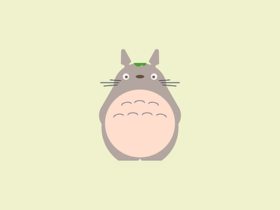 Pure CSS - Totoro animation css flat html illustraion layout minimal pure css totoro vector web
