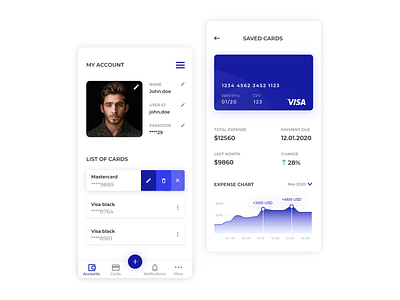 Mobile app for tracking personal finance app design design finance fintech minimal mobile ui mobileapp ui ui design uiux ux uxdesign web design