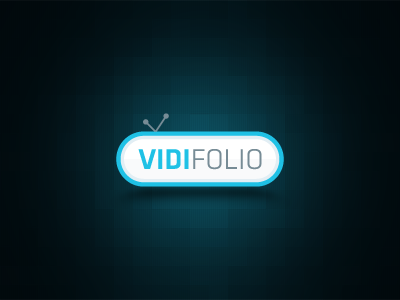 vidifolio Logo Design design logo sharing video website