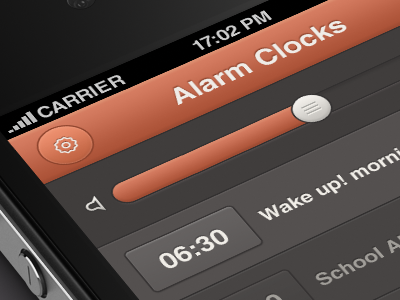 Alarm Clock iPhone App