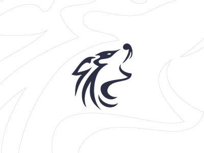 Logo Design creative design development freebie freelance designer howling logo logo design vector website design wolf