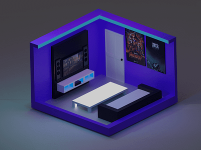 Tiny Room animation blender tinyrooms