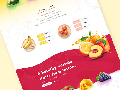 Splash - A Fruit Juice Bar Web UI by Zain Ahamed | BT for Fox Studios ...