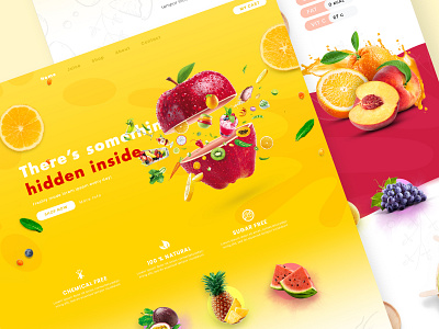 Splash - A Fruit Juice Bar Web UI