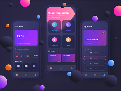 Kakeibo - Investment App app bank brand identity creative design design art designer graphicdesign illustration investment type typo typography ui ui ux ui design uidesign uiux ux vector