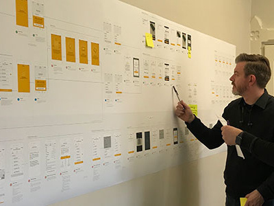 A project flow app flow plan prototype user testing ux ux design