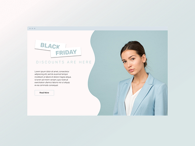 Black friday app design typography ui