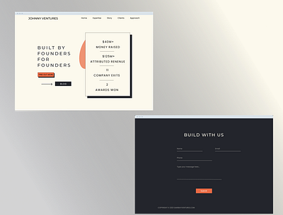 Website ui branding design typography ui