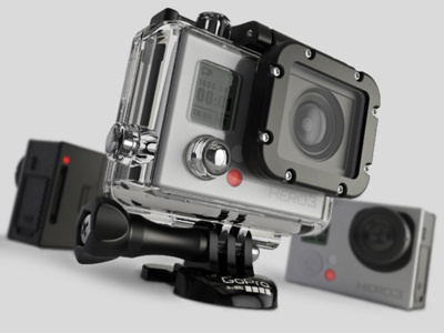 GoPro Hero3 Camera Visualization 3d modeling 3d rendering advertising camera diving electronics extreme sports gopro hero3 photography photoshop rhinoceros 3d vray