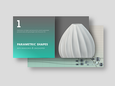 Parametric Shapes design generative graphic graphic design grasshopper parametric product design