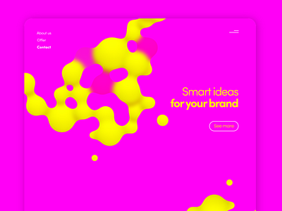 Creative space / website art branding design minimalistic pink ui ux web web design webdesign website website design