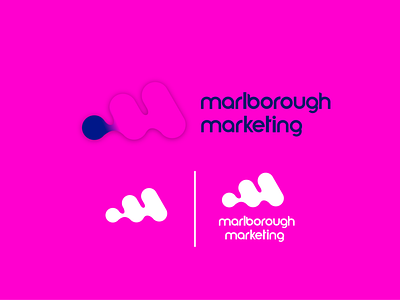 Marlborough marketing logo art brand identity branding design logo marketing minimal minimalistic typography vector