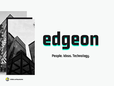 Edgeon — Brand Identity Design brand brand design brand identity branding branding design design ideas logo logo design logodesign people technology visual identity