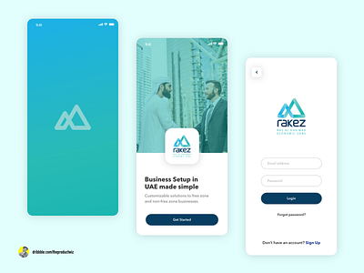 Rakez Mobile App Design Concept