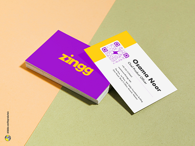 Zingg — Business Card Design