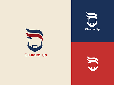 Clean Up Logo  for Barbershop