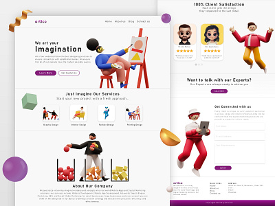Artico UI Design