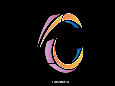 C Logo branding design illustration logo logodesign typography