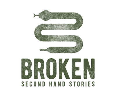 Broken Second Hand Stories (Identity Design) brand brand design branding design identity design identitydesign logo