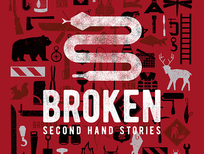 Broken Second Hand Stories brand brand design branding design identity design identitydesign illustration logo packaging