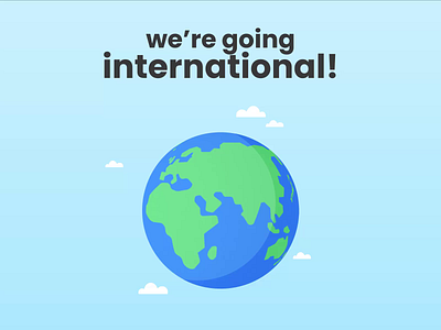 Lido goes international! 2d animation design education elearning global globe illustration international learn middle east school study ui vector world