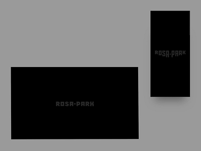 Rosapark — UI responsive portfolio loader animation with logo agency website animation branding desktop loader loader animation loading loading animation logo animation mobile motion portfolio responsive ui design userexperience userinterface website