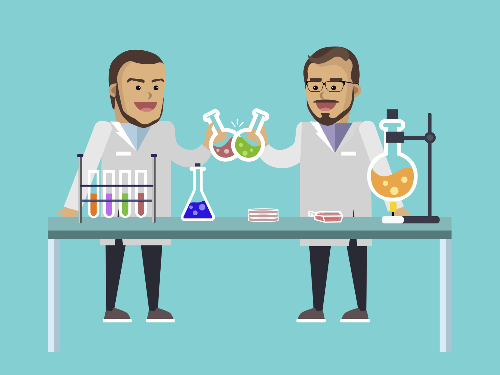 Scientists by Emily on Dribbble