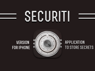Icon Securiti app app bank icon security ui