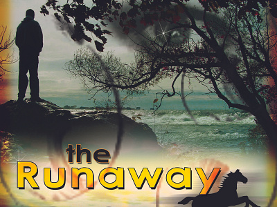 Runaway Poster cover design graphic design poster art social media ui