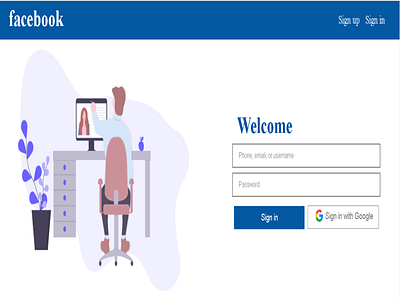 Facebook Login Page (Weekly Warmup)