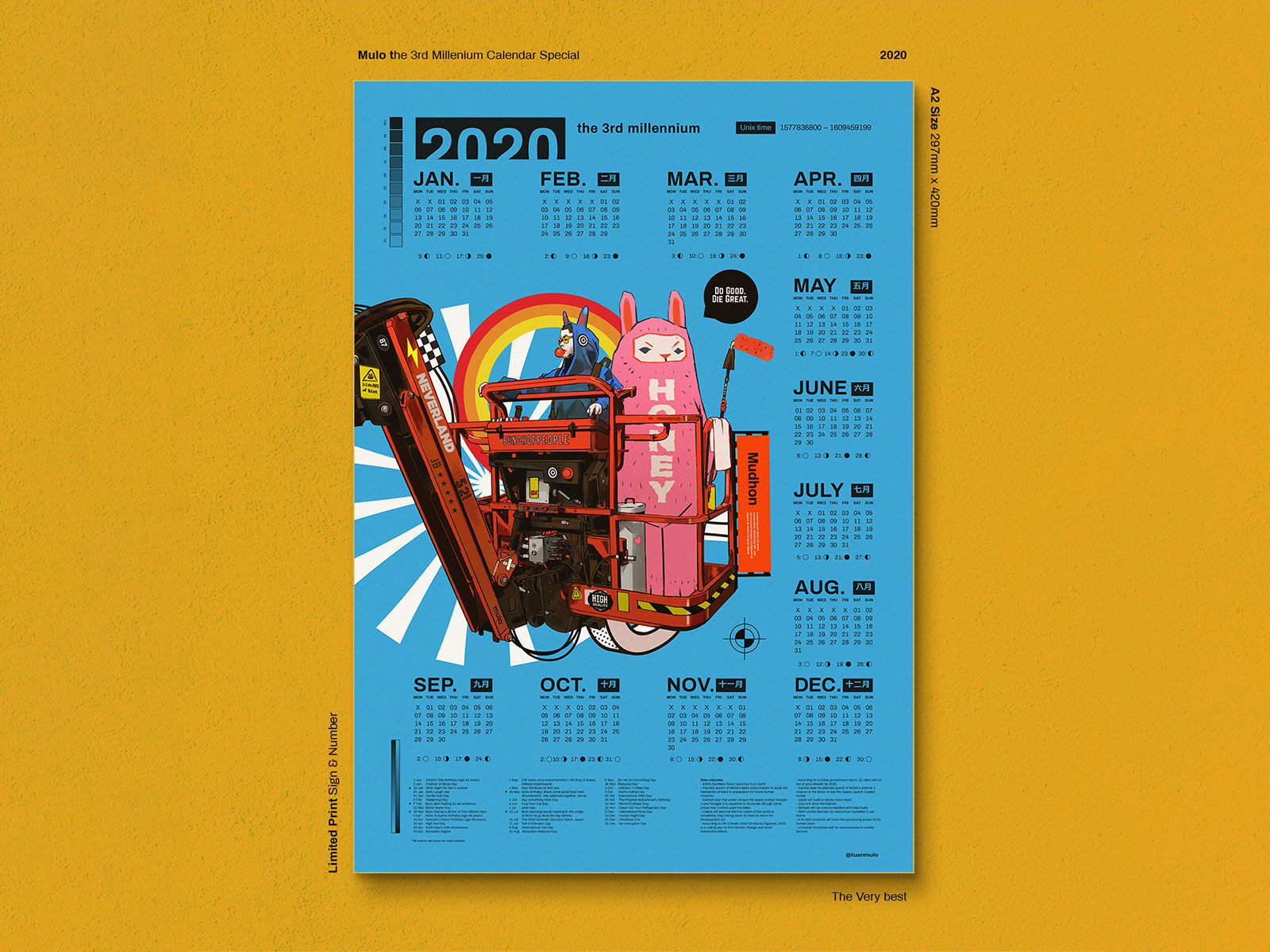 the 3rd millennium calendar series 1 by mulo on Dribbble