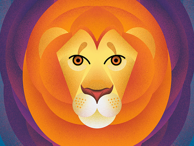 Roar illustration lion roar vote