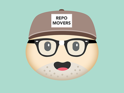 Rough Frans, the Repomen mascotte app frans github illustration logo mascotte men railsrumble repo