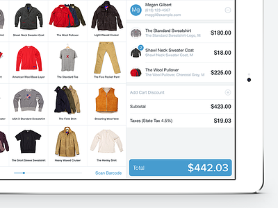 Shopify POS Inventory redesign inventory ios7 ipad pos product photos shopify