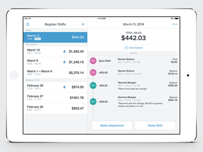 pos shopify redesign register dribbble javascript enabled