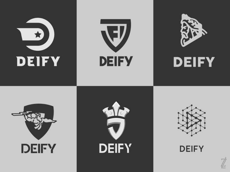 Deify | Logo Concepts brand brand design brand identity branding branding design concept concepts defence identity identity branding identity design identity designer identitydesign logo logo design logodesign logos logotype