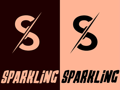 Sparkling | Single Letter Logo | Daily Logo Challenge: Day 4