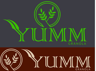 Yumm |Granola Company Logo |Daily Logo Challenge: Day 21 branding illustration illustrator illustrator art illustrator design logo logo design rocket logo typography vector vector illustration
