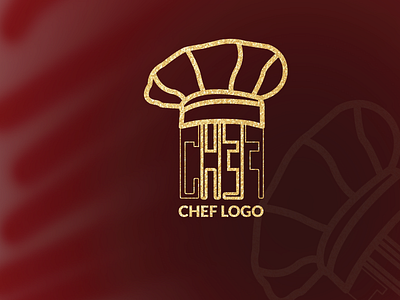 CHEF Logo | Minimal Logo Design branding illustration illustrator art illustrator design logo logo design vector illustration