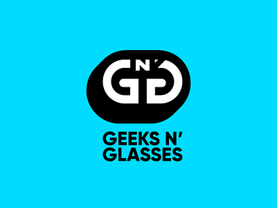 Geeks n' Glasses New Logo branding design flat icon illustrator logo logotype minimal typography vector