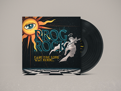 Progressive Rock Genre - Cover Art Concept concept cover art cover design design illustration music prog rock vinyl cover