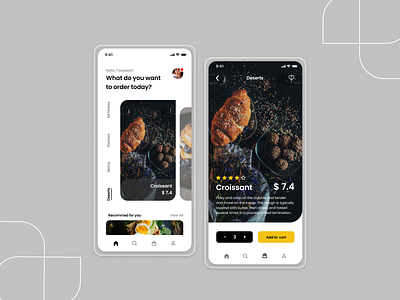 Design Rush - Food Order App