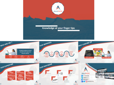 Preview AlunozAcademy business proposal canva company overview investor deck marketing presentation personal portfolio pitch deck powerpoint design powerpoint presentation powerpoint template