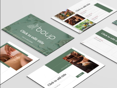 Boup PowerPoint template