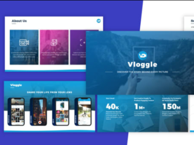 Vloggle Pitch deck